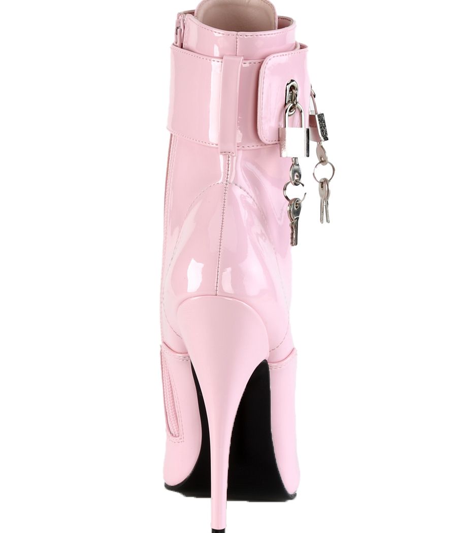 Bottines vernies talon vertigineux