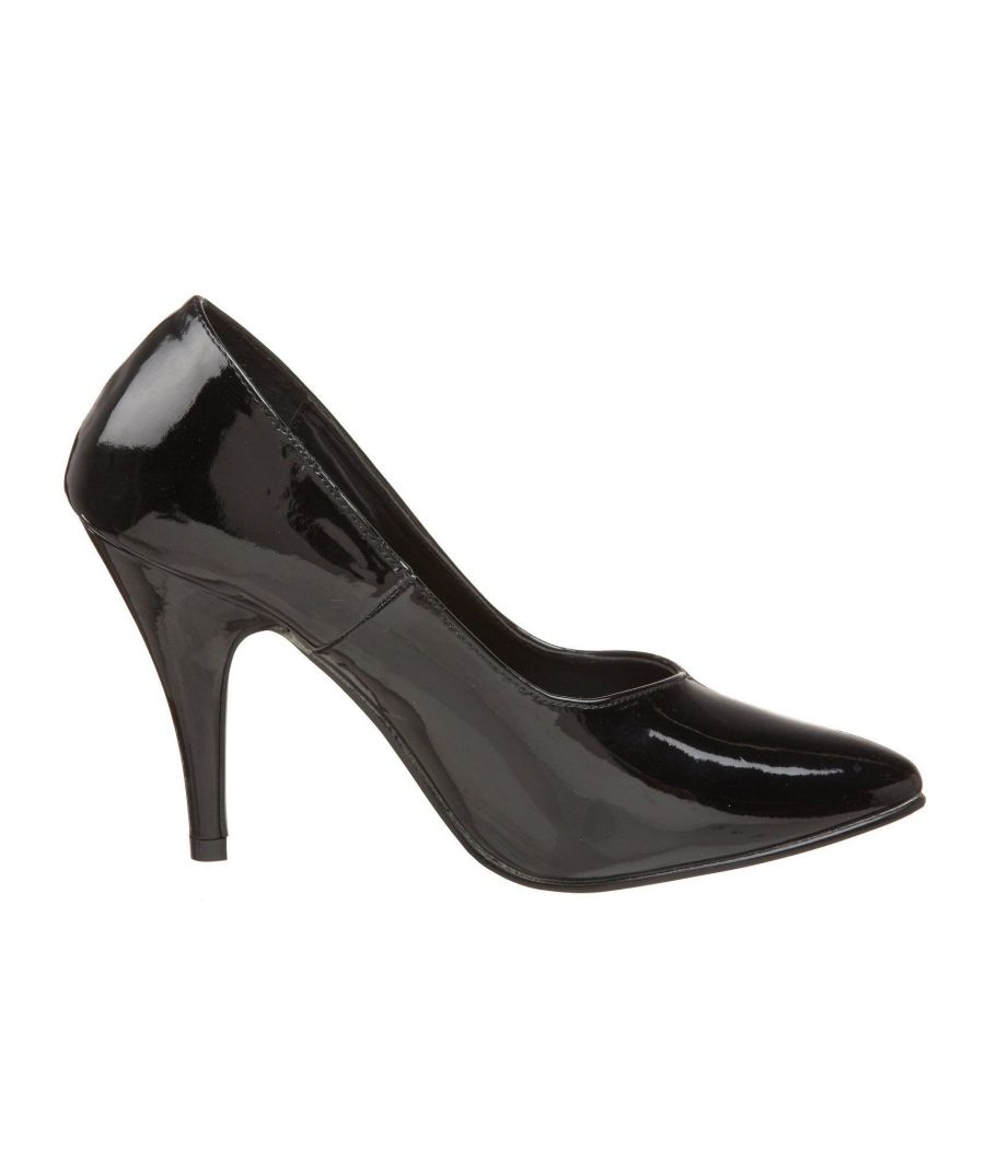 Escarpin classique noir vernis