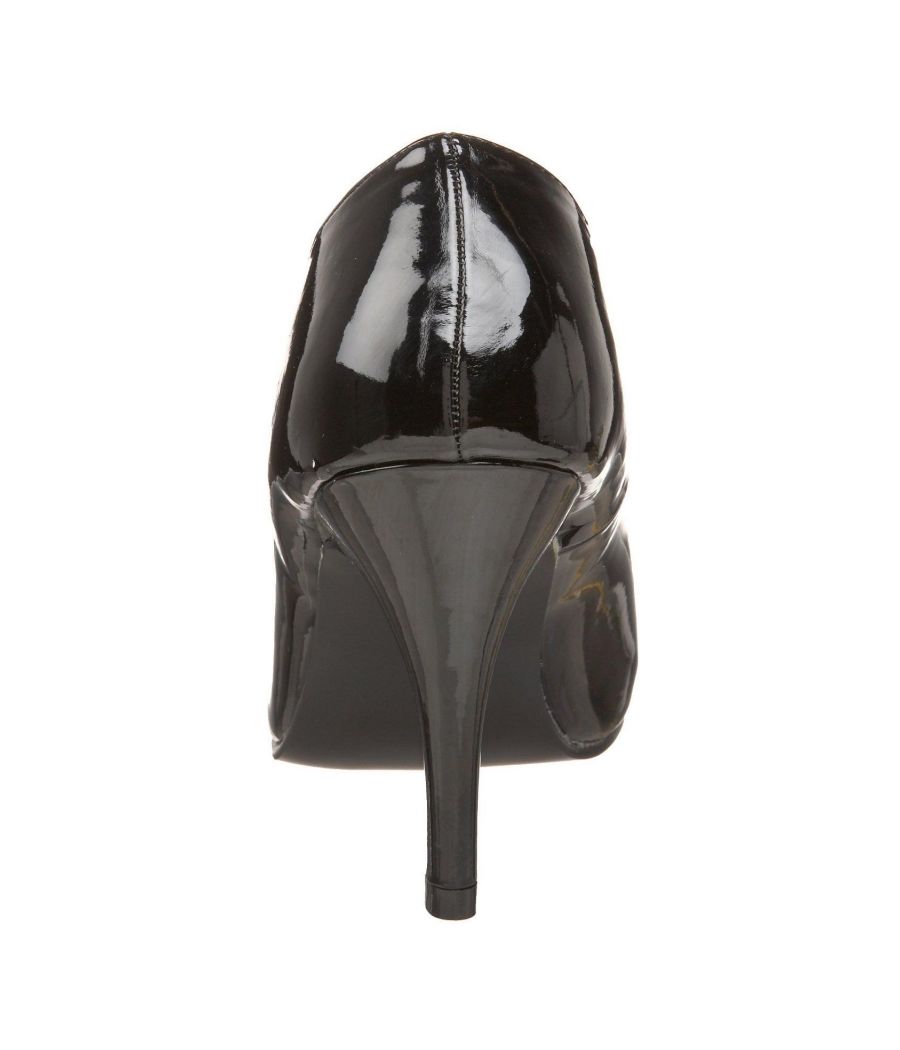 Escarpin classique noir vernis