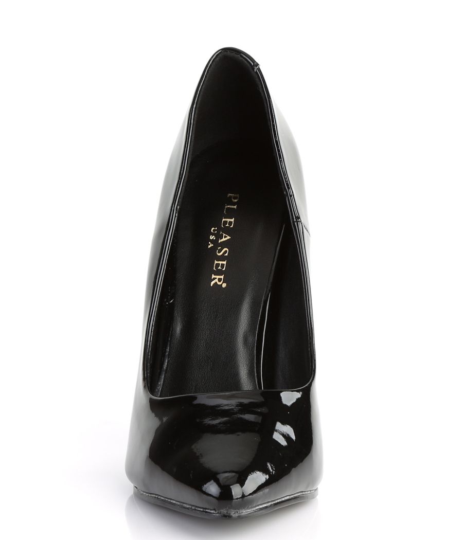 Escarpins Pleaser Seduce-420 noir vernis.