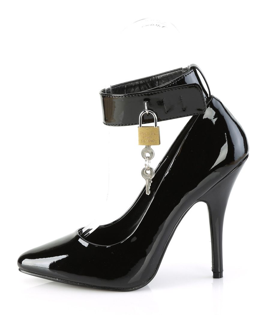 Stiletto sexy avec bride cheville, Boutique Hussy.