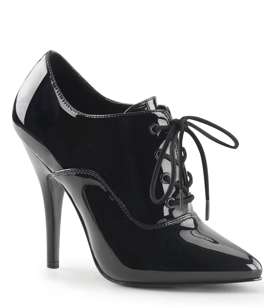 Richelieu noir vernis