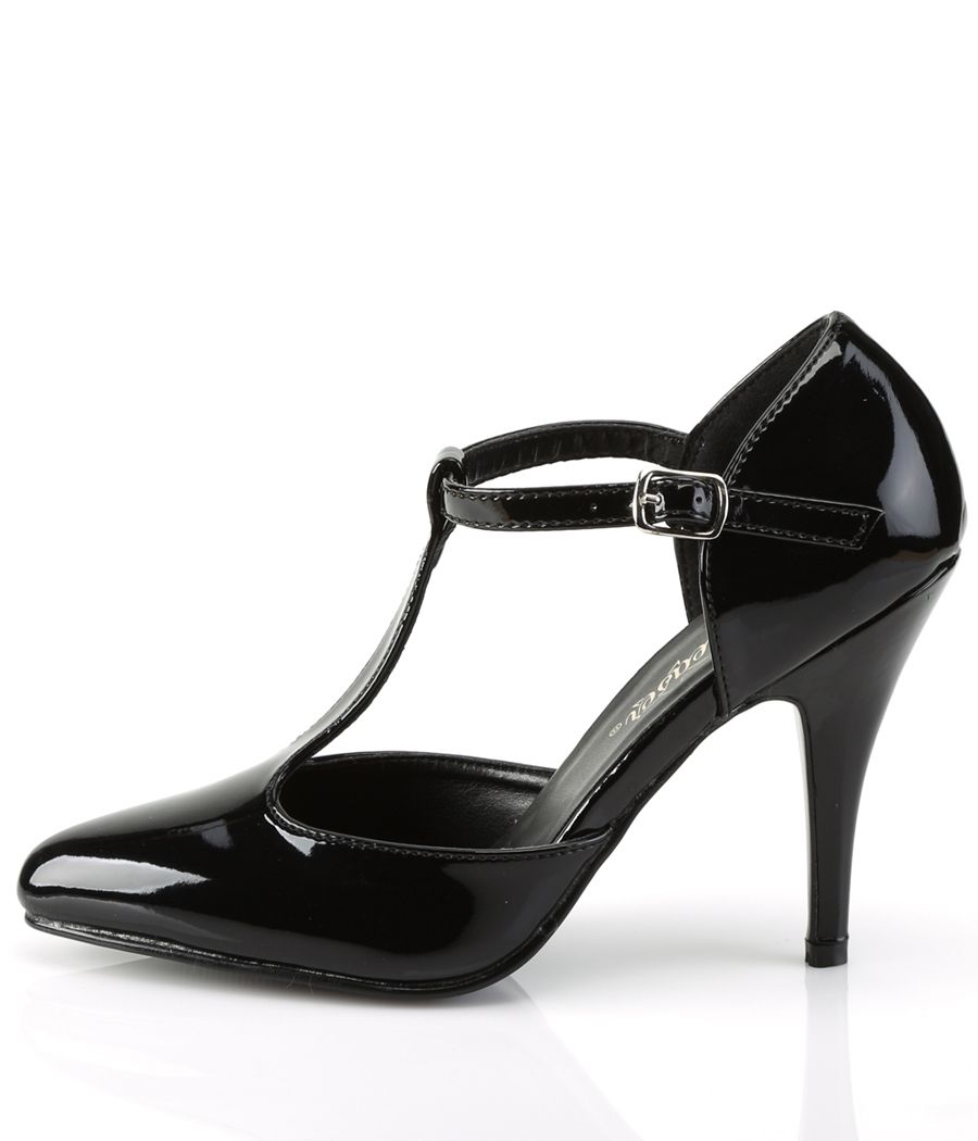 Stiletto rétro élégant, bride cou-de-pied, Boutique Hussy.