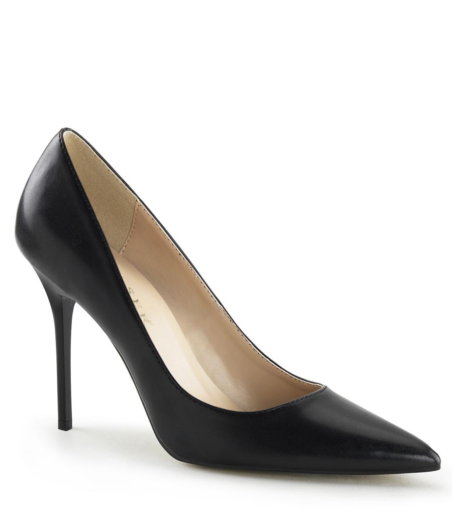 Escarpin Pleaser Classique-20 verni, bout pointu.