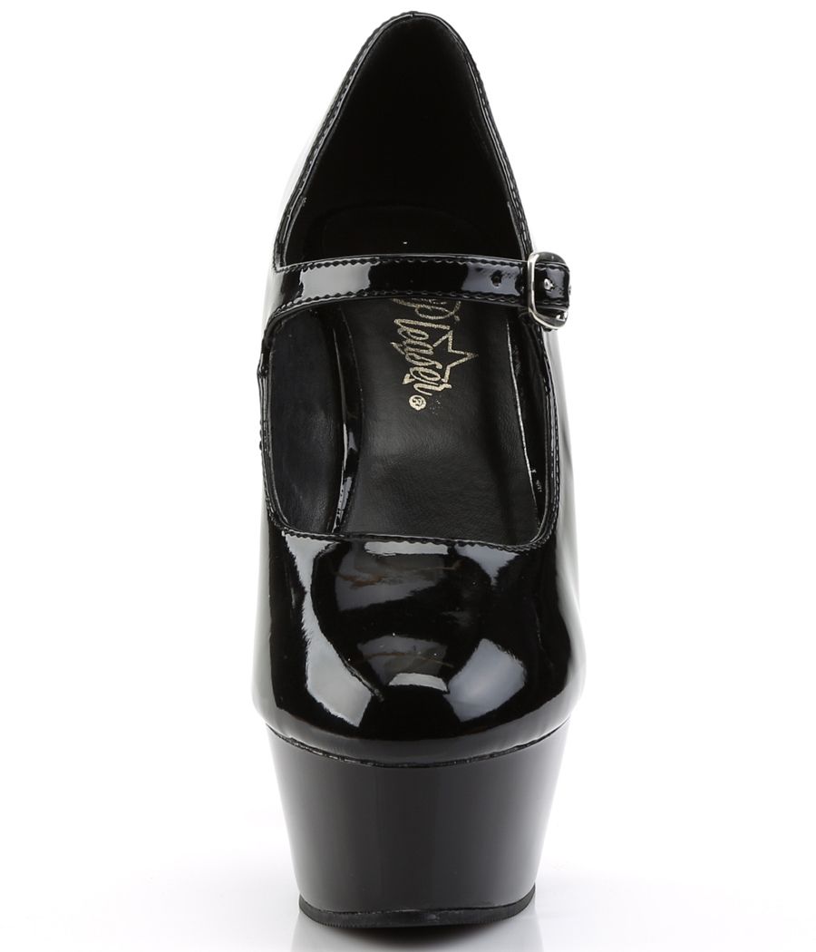 Chaussures plateforme KISS-280, bride ajustable, style pin-up.
