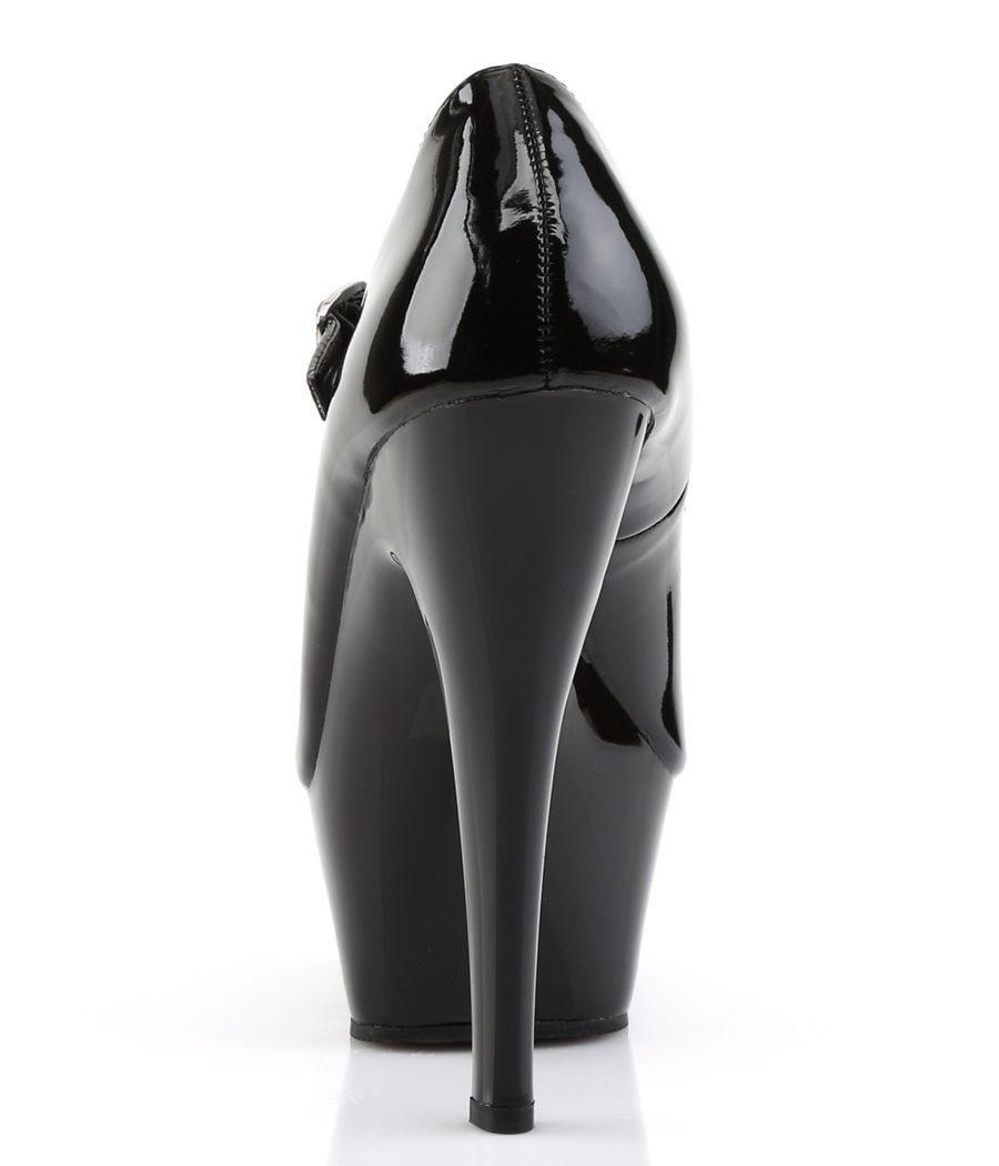 KISS-280 en PVC verni, chaussures fétiche pour soirée.