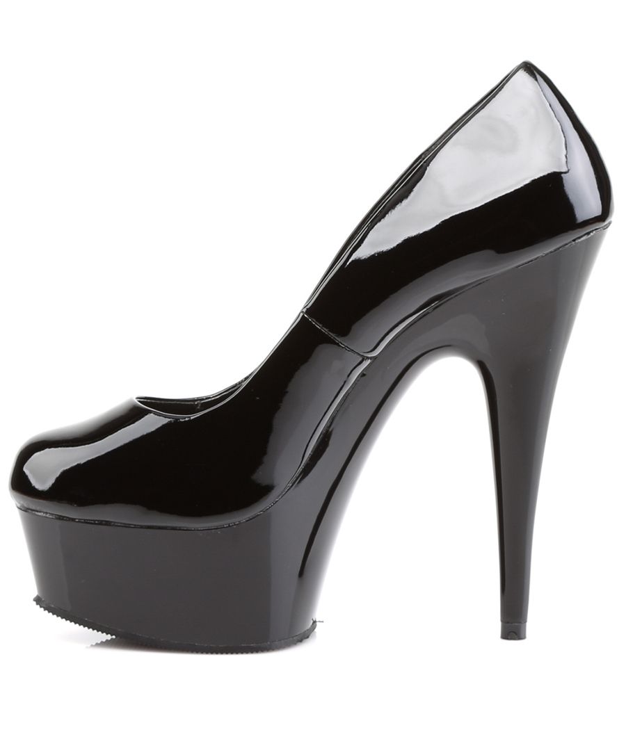 Talon haut Pleaser DELIGHT-685, escarpin classique polyvalent.