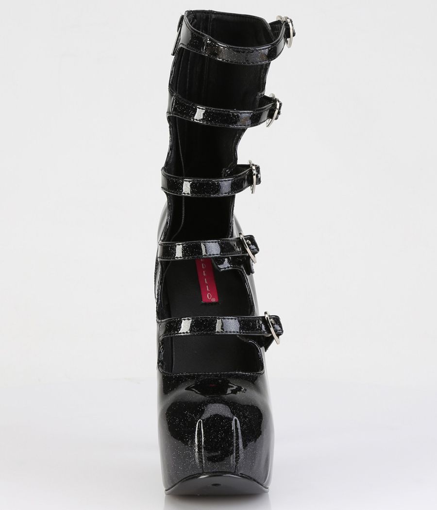 Talon haut Bordello TEEZE-23, escarpin lolita gothique.