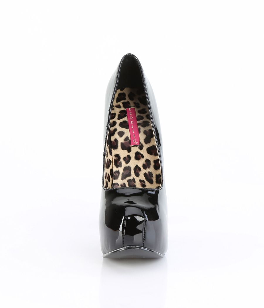 Talon haut Bordello TEEZE-06, escarpin burlesque raffiné.