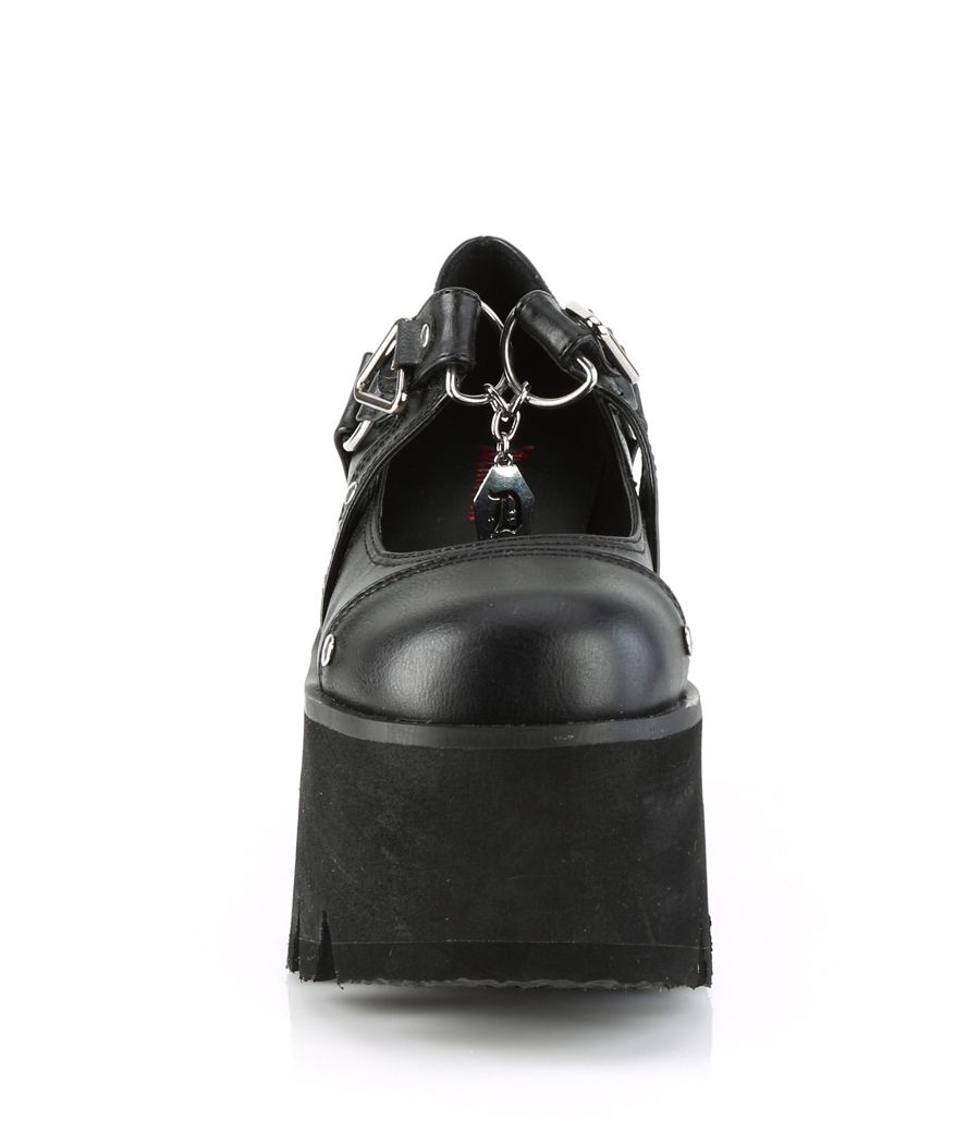 Chaussures plateforme ASHES-33, Mary Jane gothique punk.