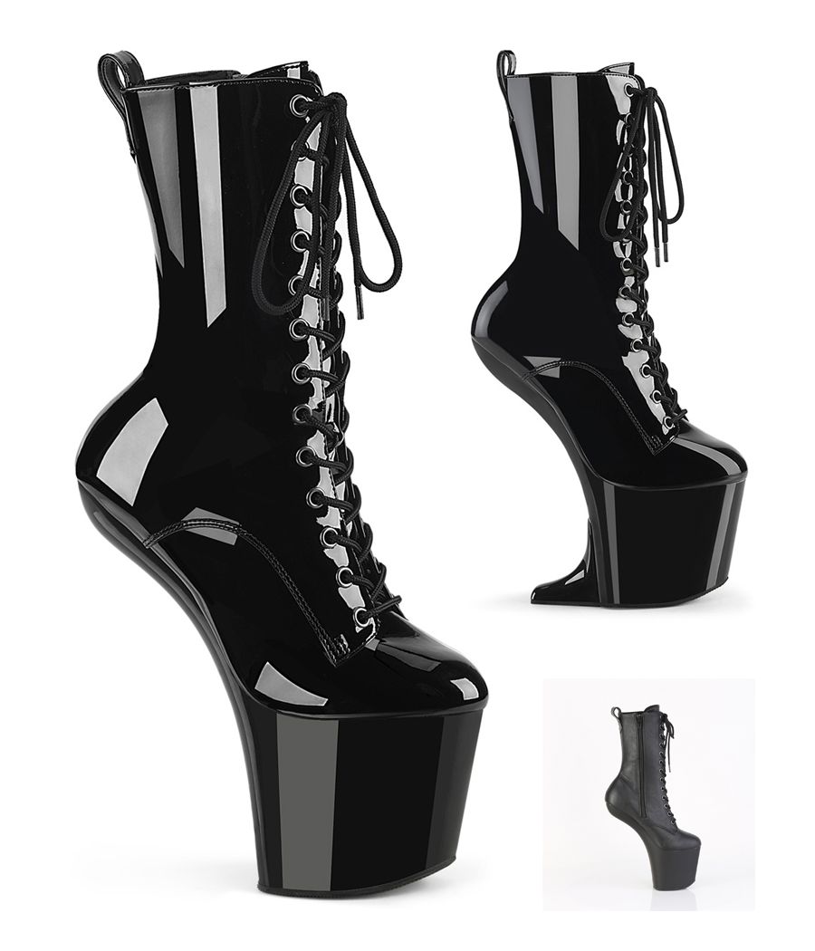 Femme en bottines heelless Craze Vertigineuse.
