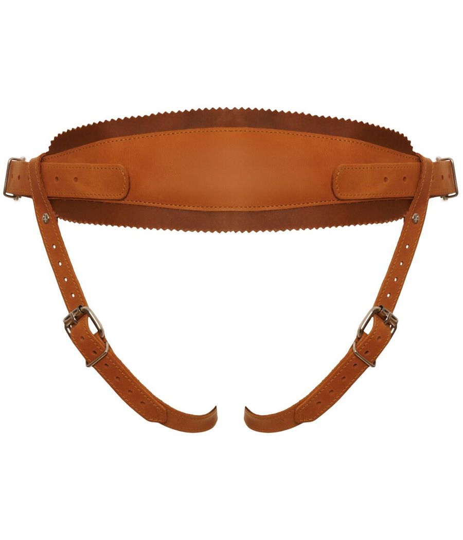 Accessoire BDSM Zado, strap-on cuir caramel