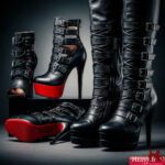Variété de Talons BDSM et bottes, puissance et design unique